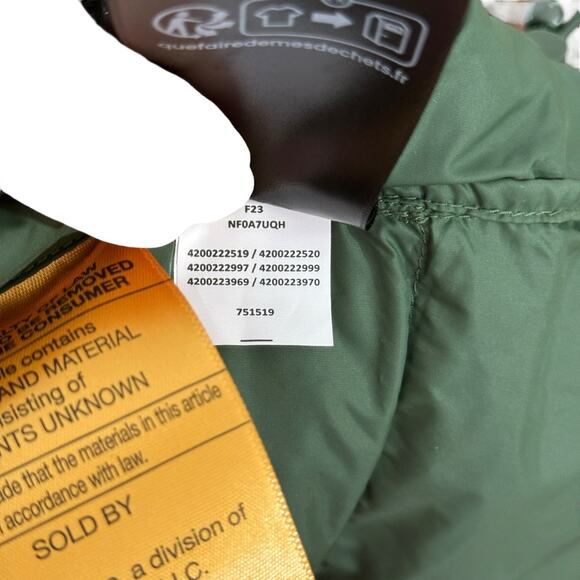 The North Face Women's Size XXL Hydrenalite Down Hoodie Puffer Jacket 600 Green - Picture 16 of 16